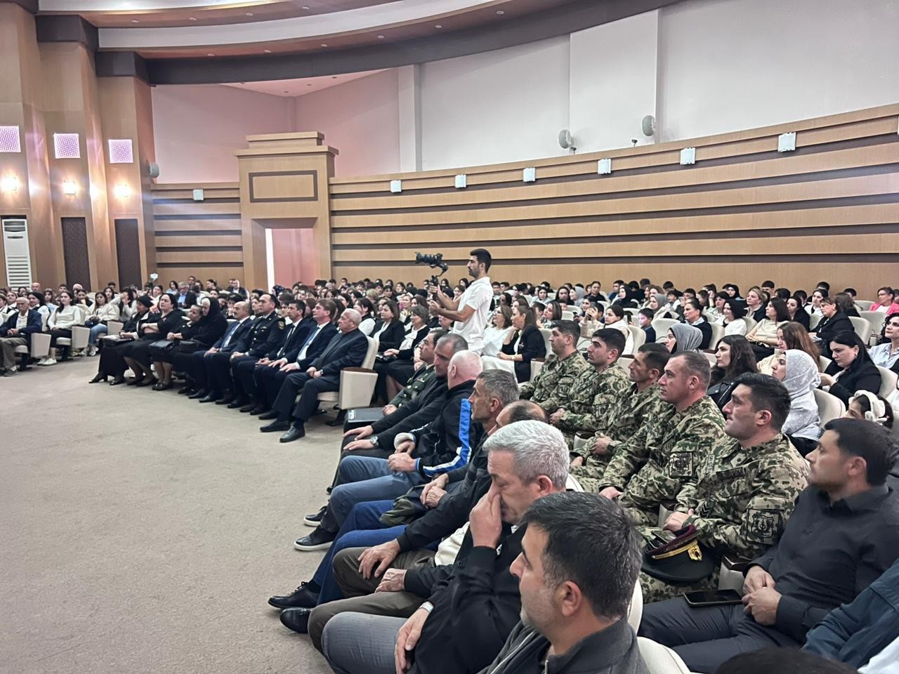 Zaqatalada şəhid mayorun xatirəsinə həsr olunmuş tədbir keçirildi - FOTOLAR